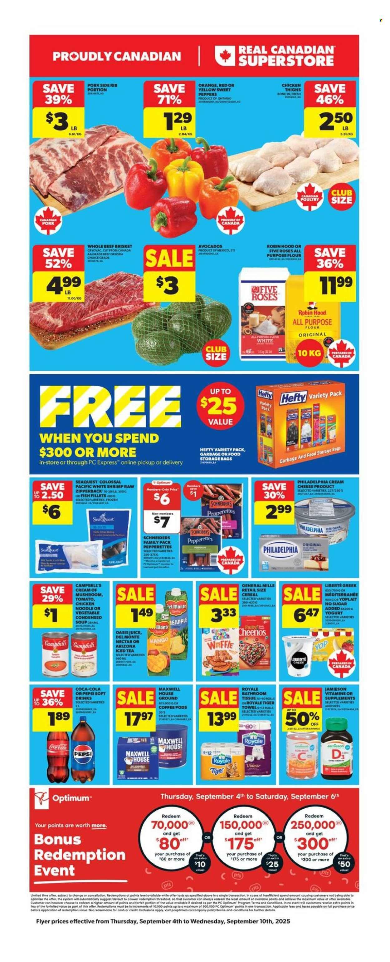 REAL CANADIAN SUPERSTORE flyer - Weekly Flyer (2025-09-04 - 2025-09-10) | 1