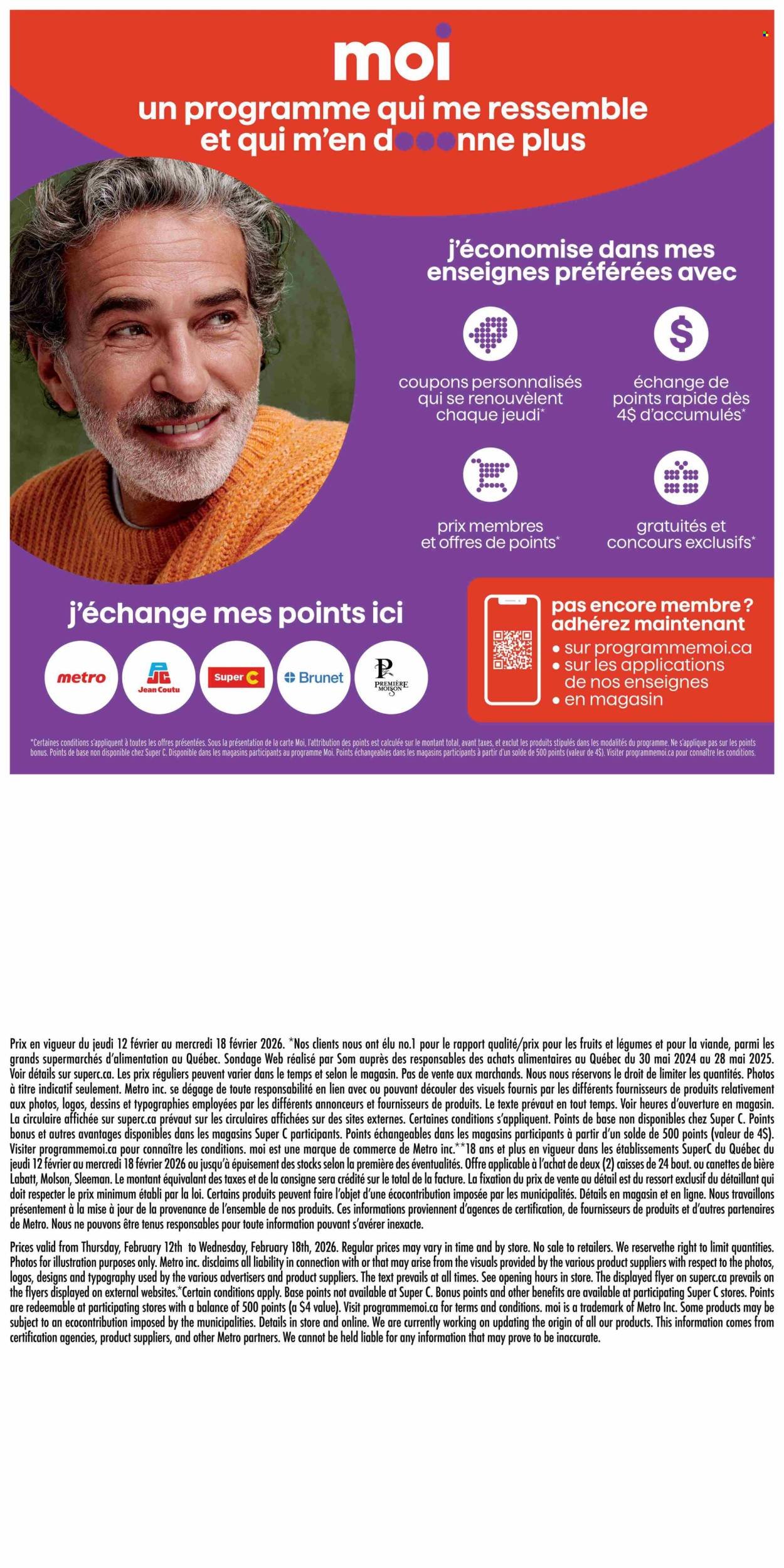 SUPER C flyer - Weekly Flyer (2026-02-10 - 2026-02-18) | 14