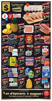 MAXI flyer - Circulaire hebdomadaire