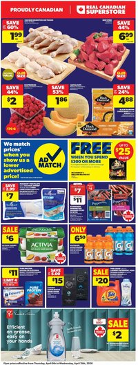 REAL CANADIAN SUPERSTORE flyer - Weekly Flyer (2026-04-09 - 2026-04-15)