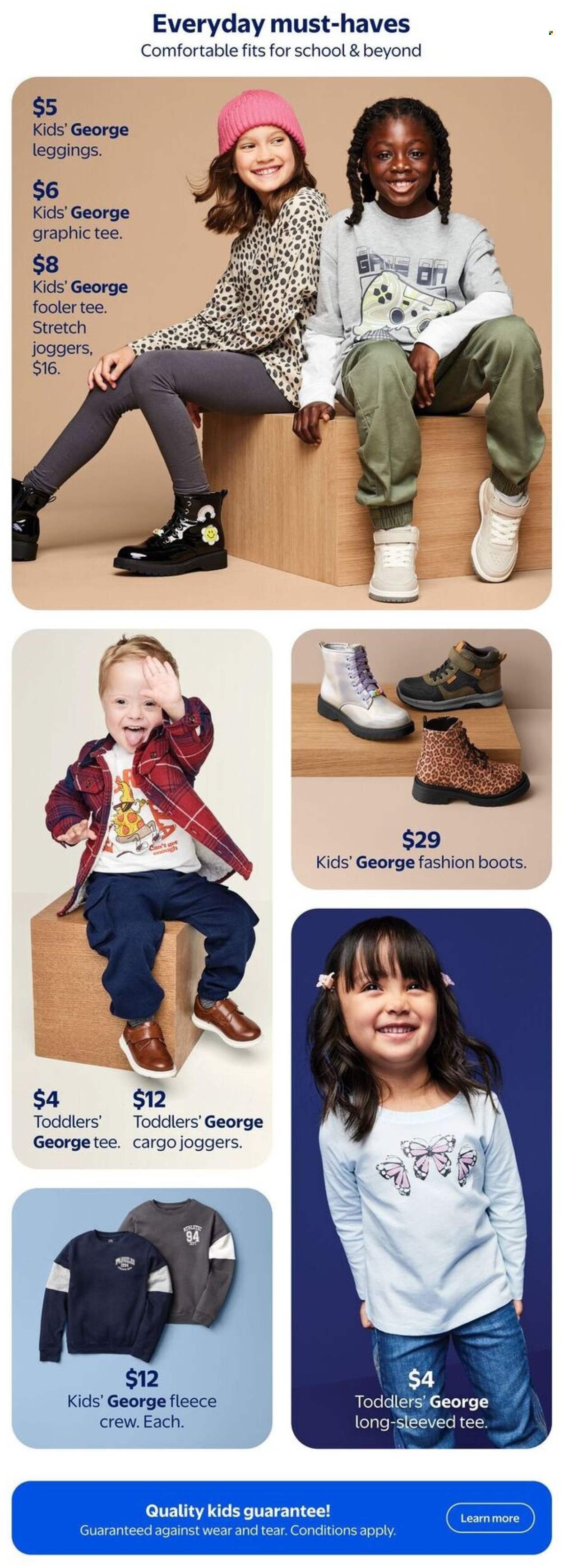 WALMART flyer - Fall fashion for all