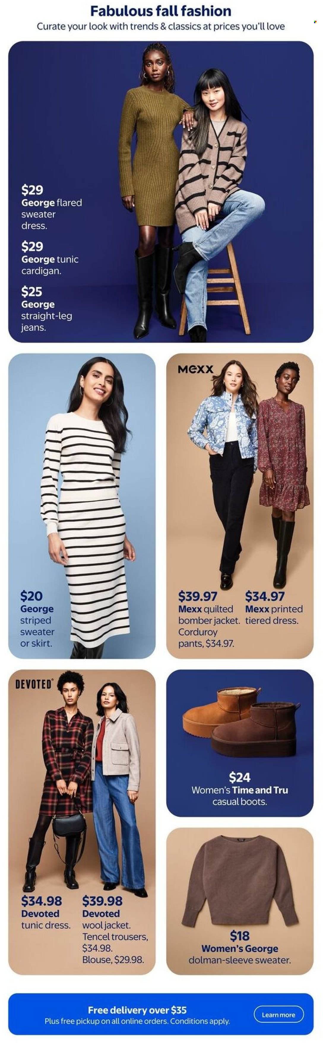 WALMART flyer - Fall fashion for all