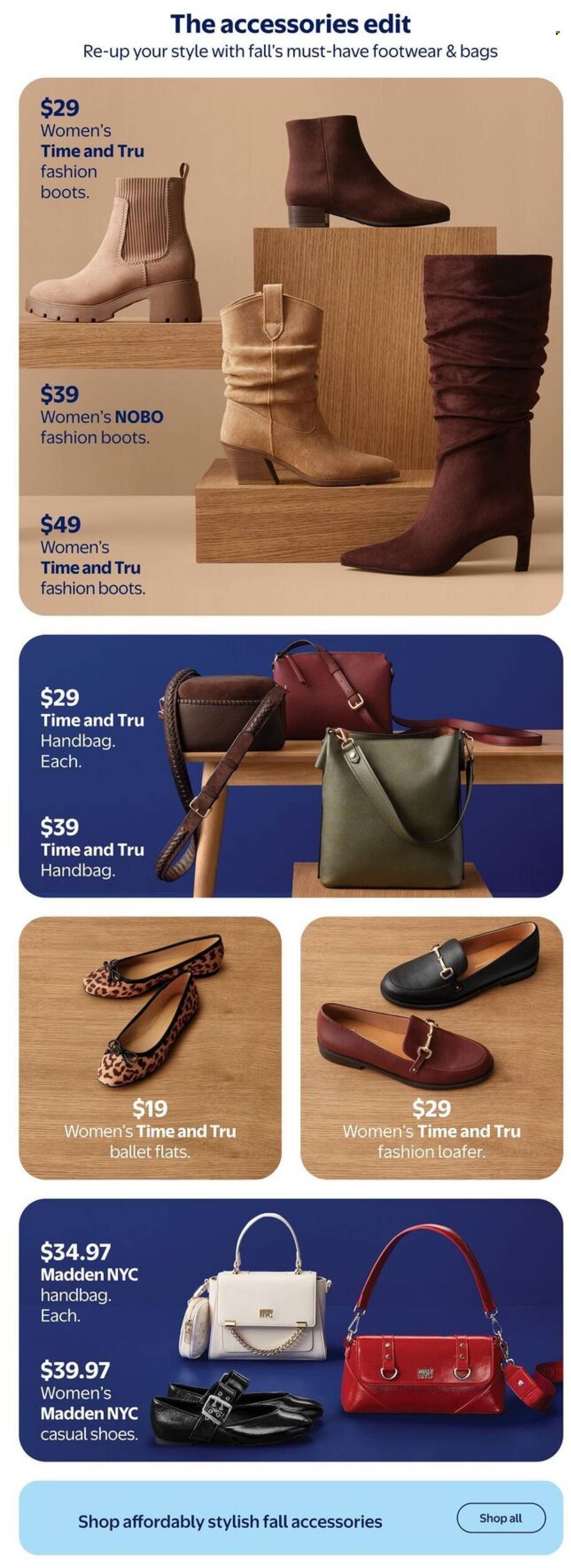 WALMART flyer - Fall fashion for all