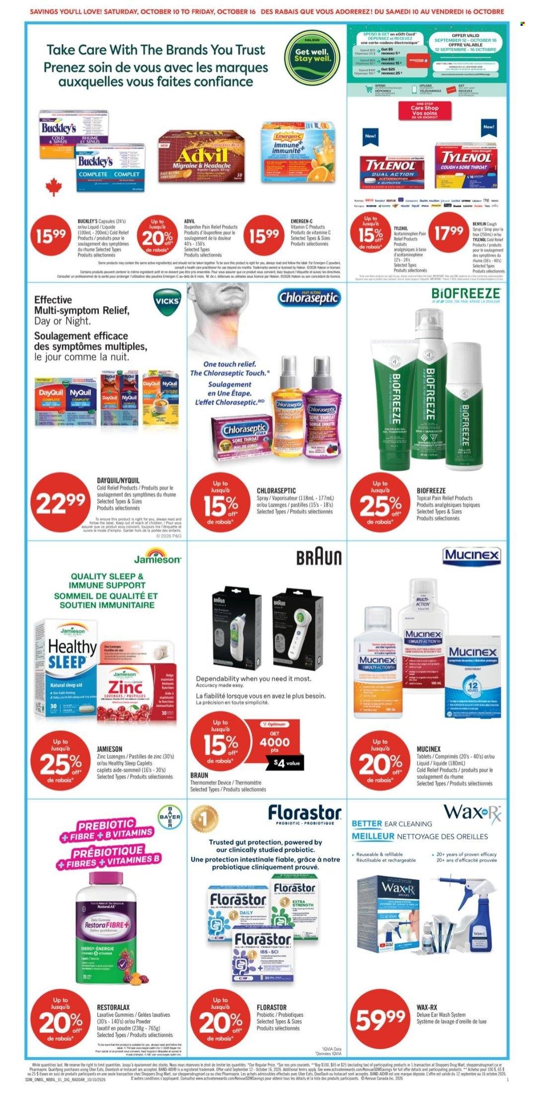 SHOPPERS DRUG MART flyer - From Friday October 09, 2026