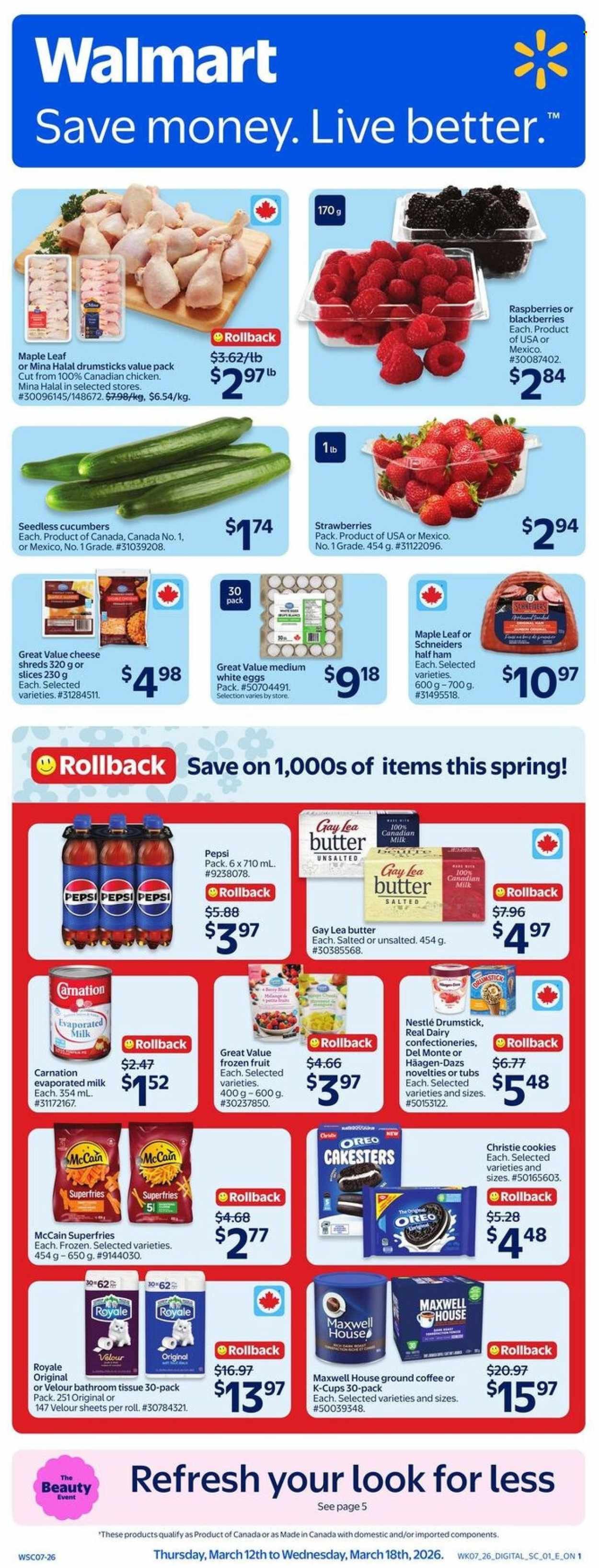 WALMART flyer - From Thursday March 12, 2026