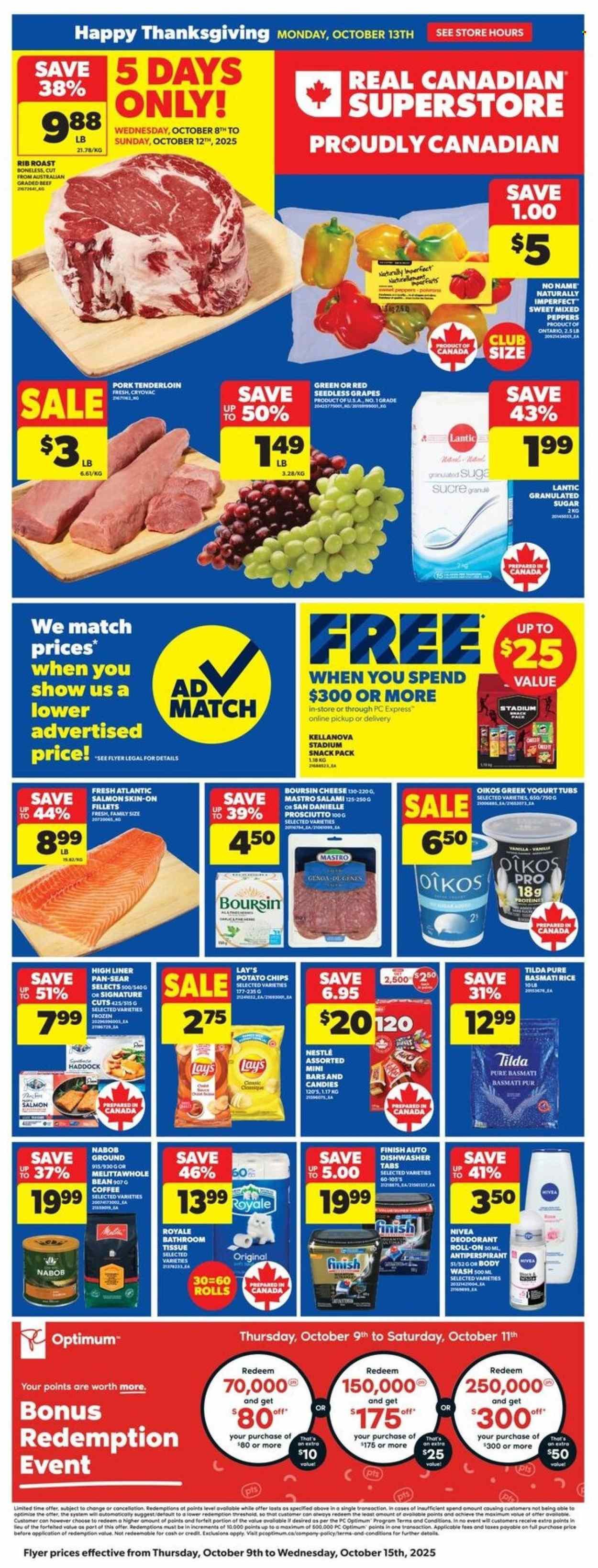 REAL CANADIAN SUPERSTORE flyer - Weekly Flyer (2025-10-09 - 2025-10-15) | 1