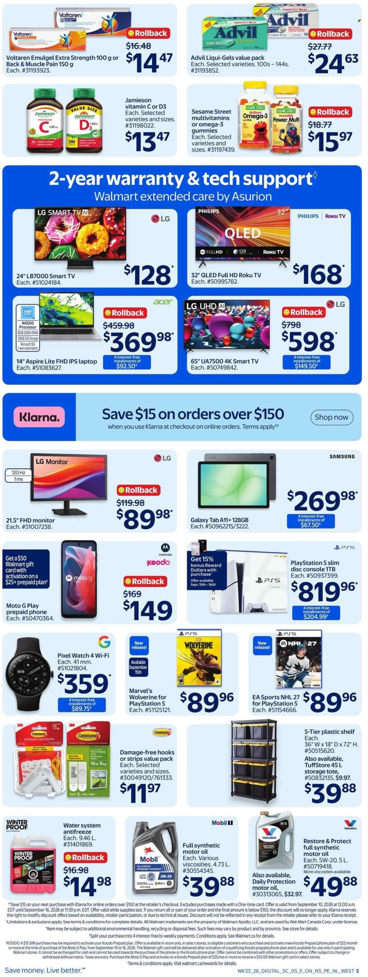 WALMART flyer - From Thursday September 10, 2026