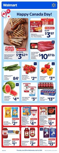WALMART flyer - From Thursday June 25, 2026