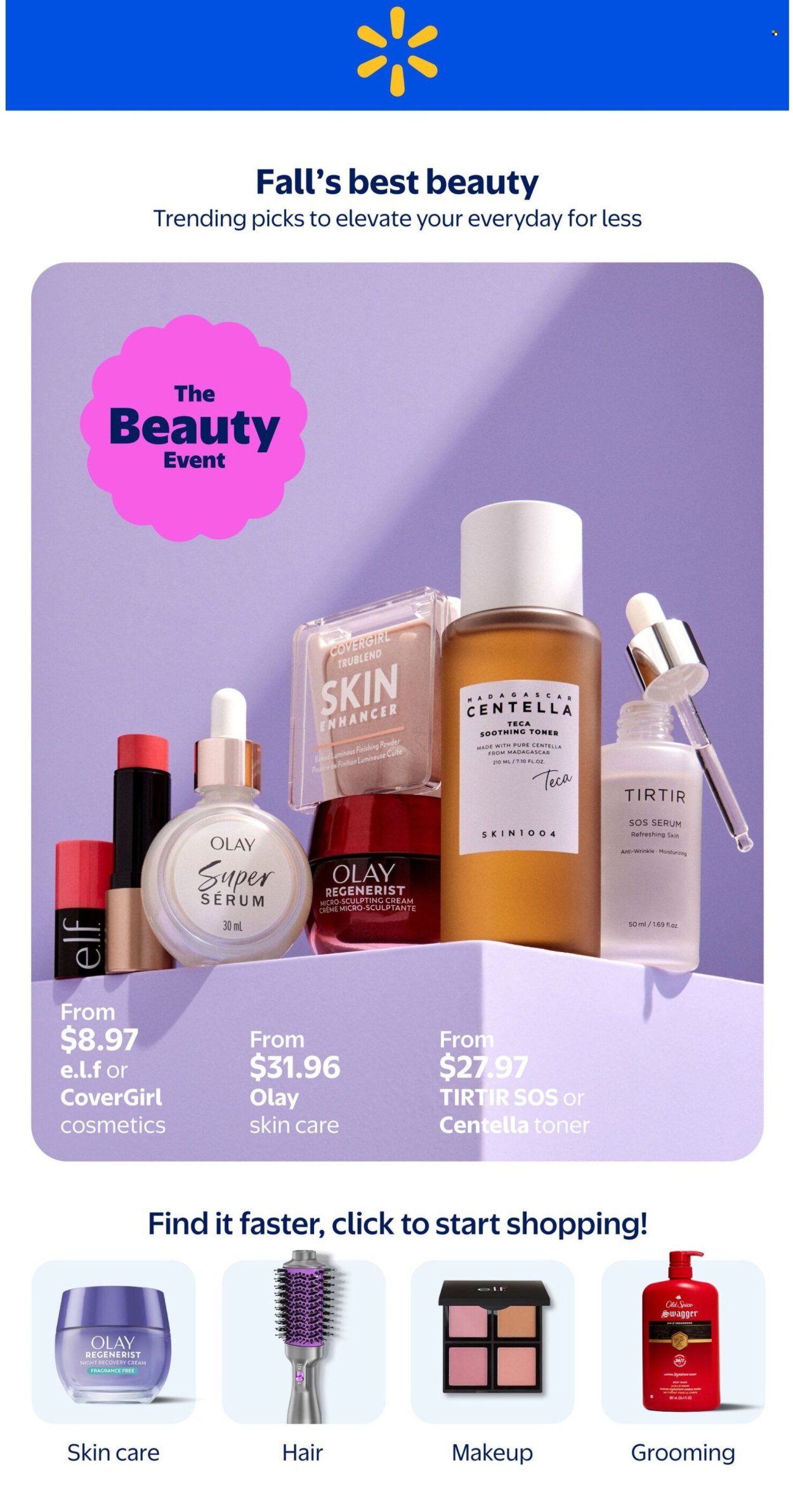 WALMART flyer - Fall's Best Beauty