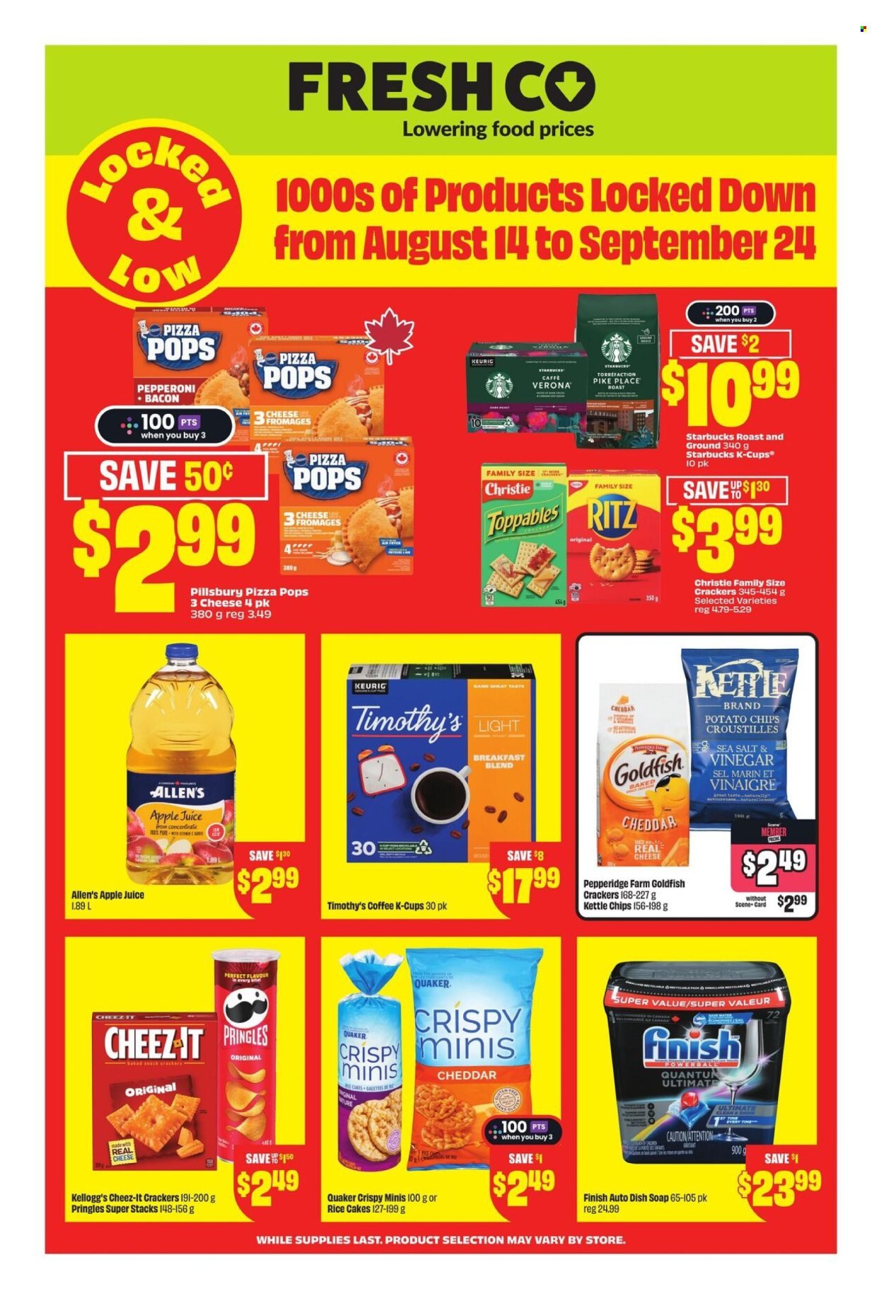 FRESHCO. flyer - Grocery Locked and Low (2025-08-14 - 2025-09-24) | 1