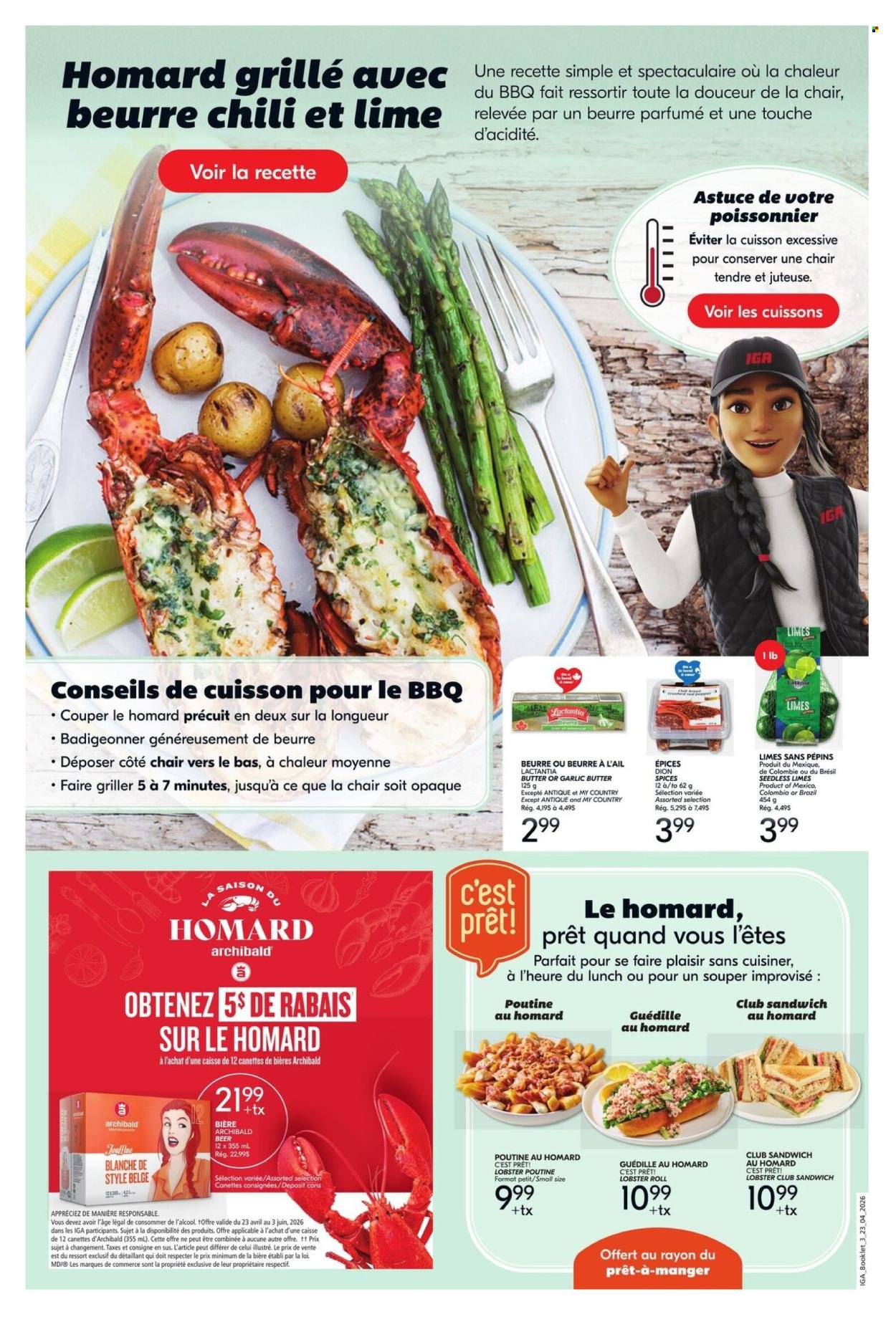 IGA flyer - Lobster (2026-04-23 - 2026-04-29) | 3