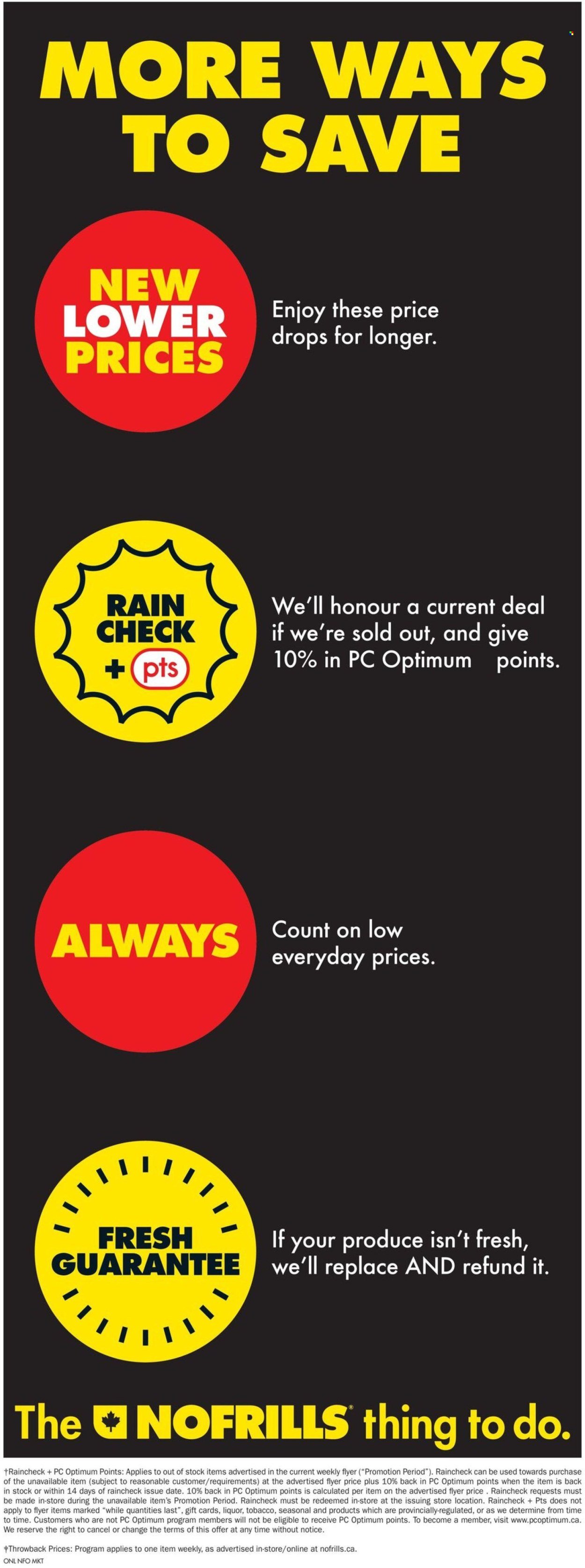 NO FRILLS flyer - Weekly Flyer