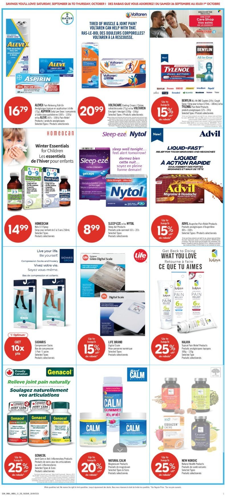 SHOPPERS DRUG MART flyer - From Saturday September 26, 2026