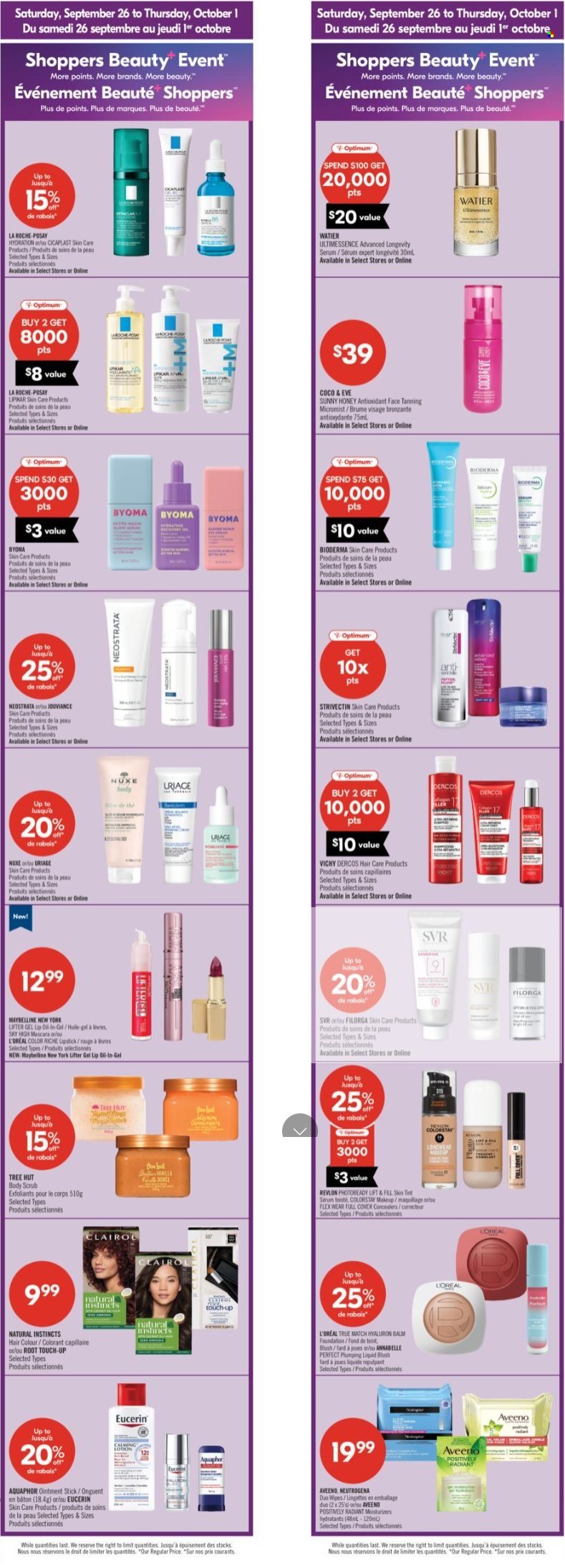 SHOPPERS DRUG MART flyer - From Saturday September 26, 2026