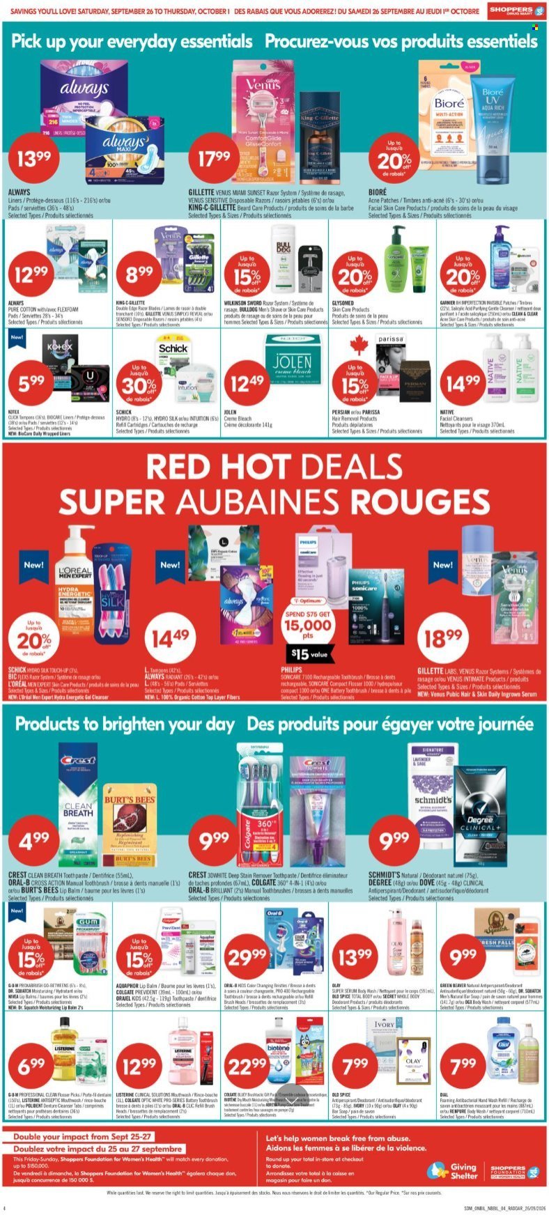 SHOPPERS DRUG MART flyer - From Saturday September 26, 2026
