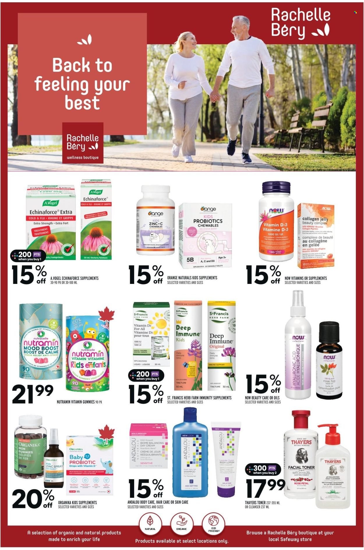 SAFEWAY flyer - Natural and Wellness Booklet - Safeway