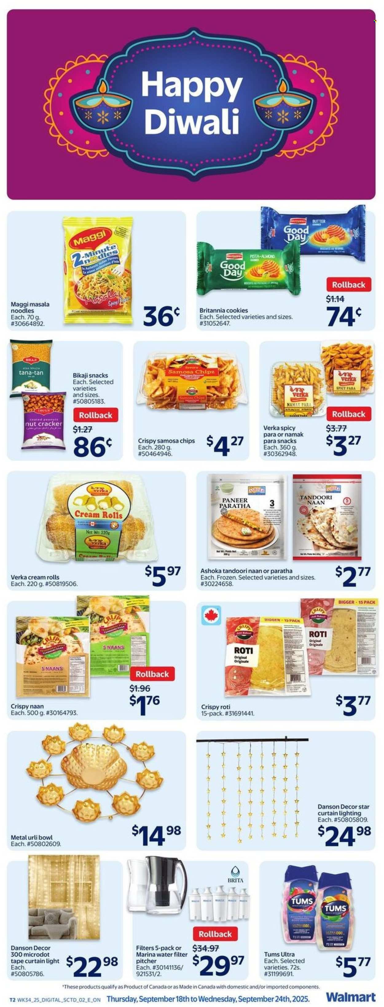 WALMART flyer - Happy Divali