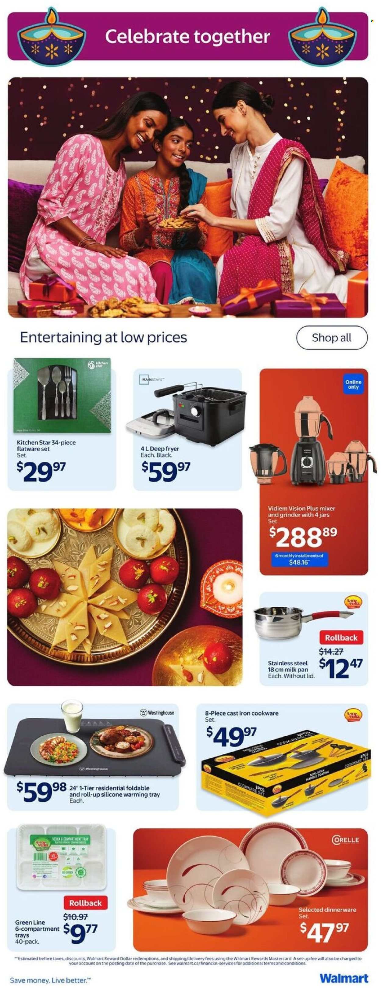 WALMART flyer - Happy Divali