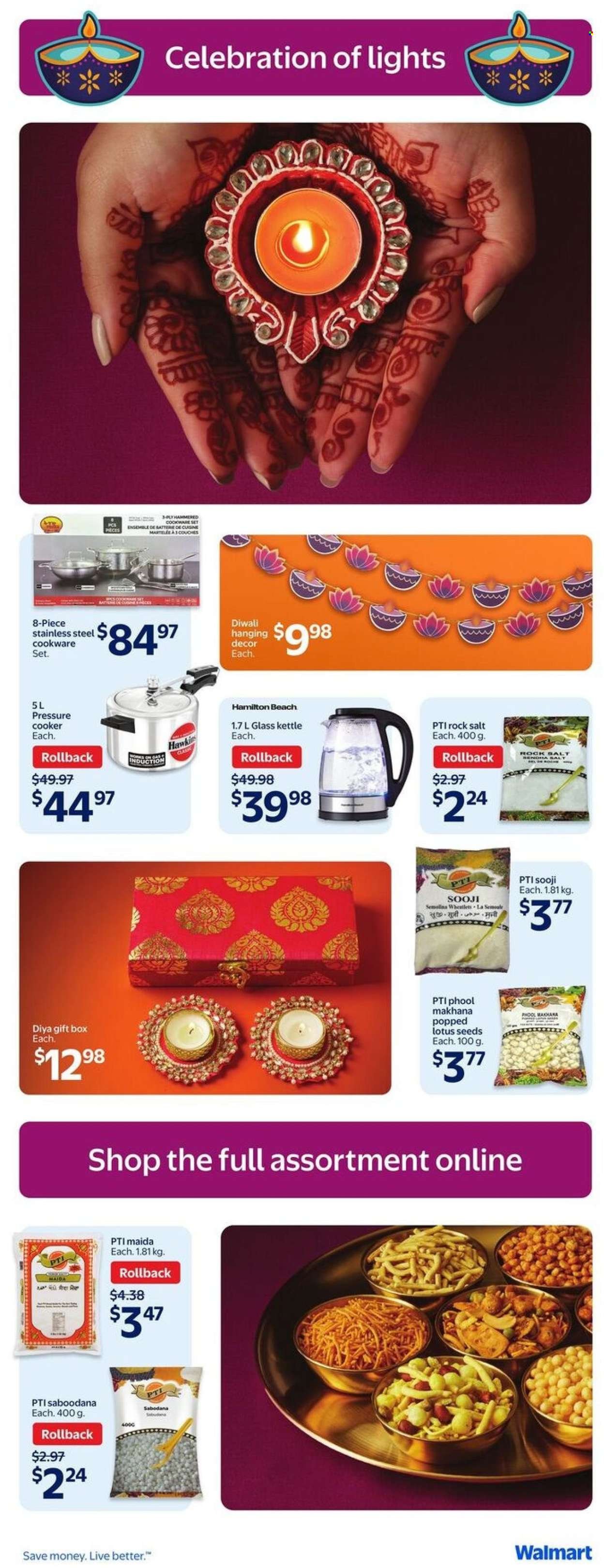 WALMART flyer - Happy Divali
