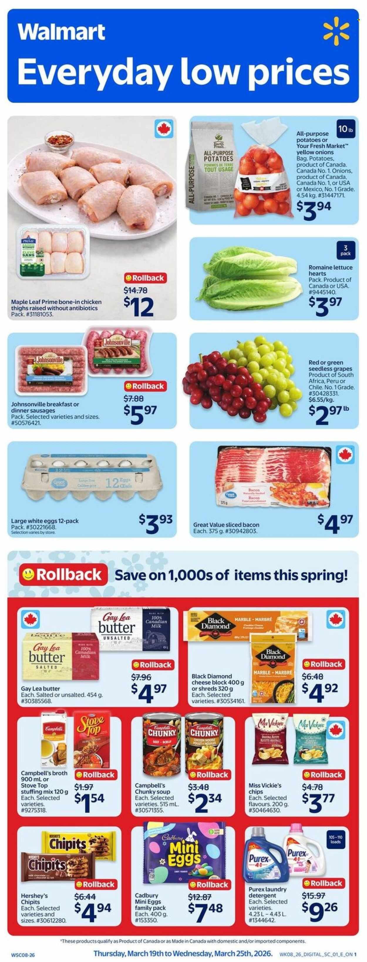 WALMART flyer - From Thursday March 19, 2026 (2026-03-19 - 2026-03-25) | 1
