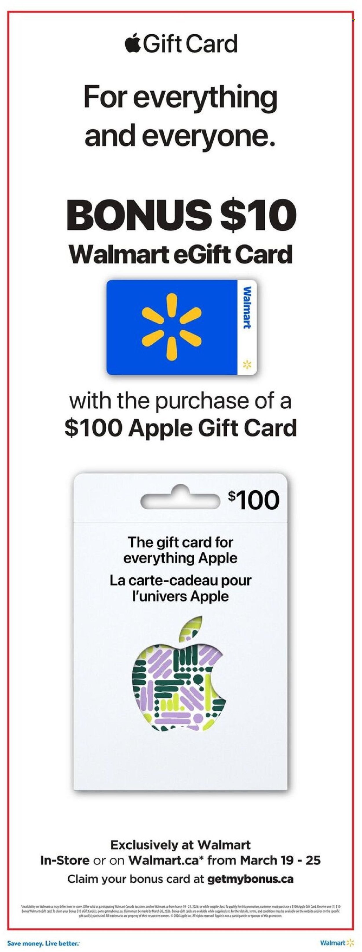 WALMART flyer - From Thursday March 19, 2026 (2026-03-19 - 2026-03-25) | 21