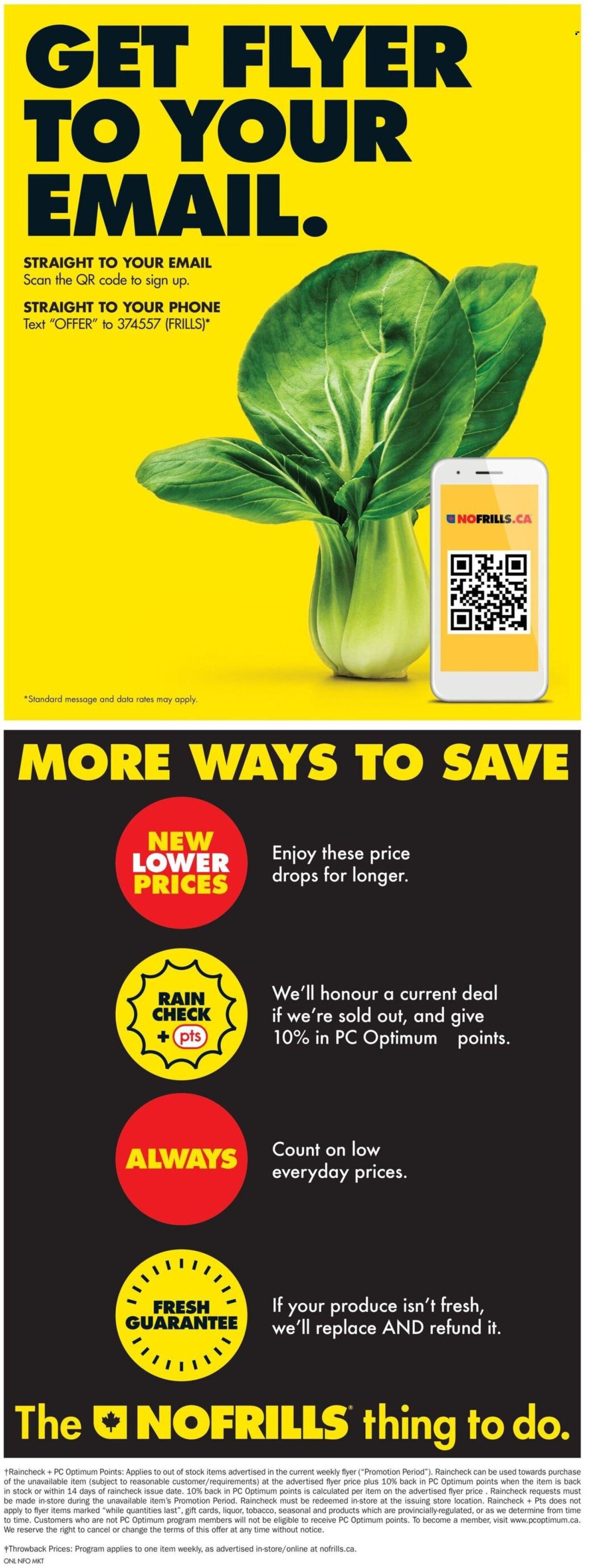 NO FRILLS flyer - Weekly Flyer