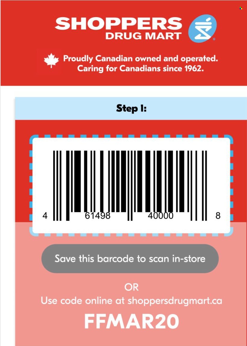 SHOPPERS DRUG MART flyer - Event (2026-03-31 - 2026-04-01) | 1