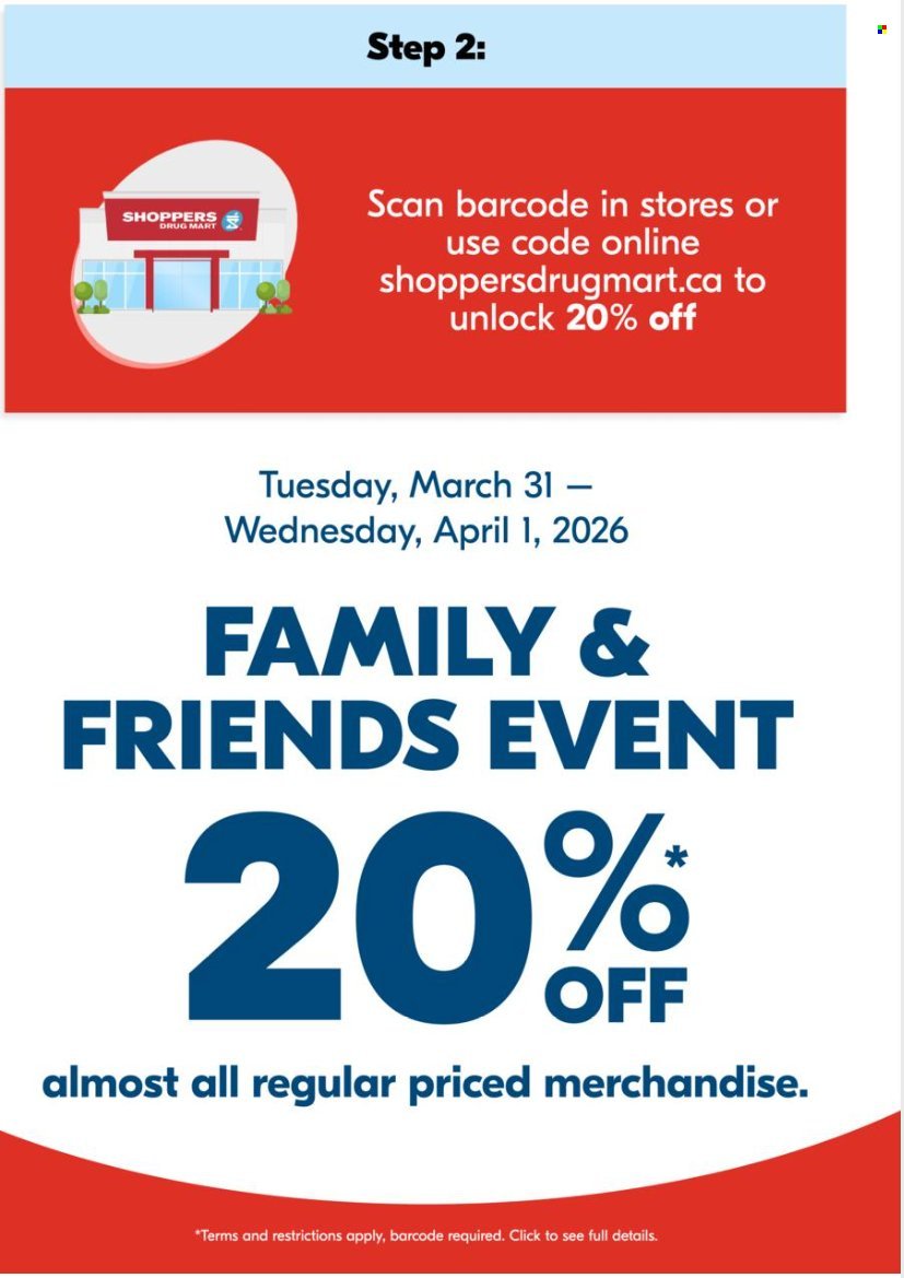 SHOPPERS DRUG MART flyer - Event (2026-03-31 - 2026-04-01) | 2