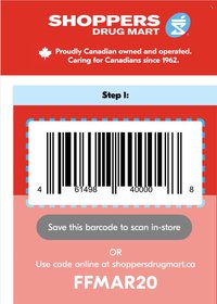 SHOPPERS DRUG MART flyer - Event