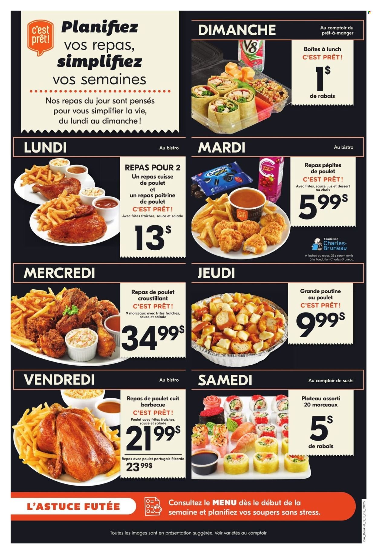 IGA flyer - Ready-to-Eat