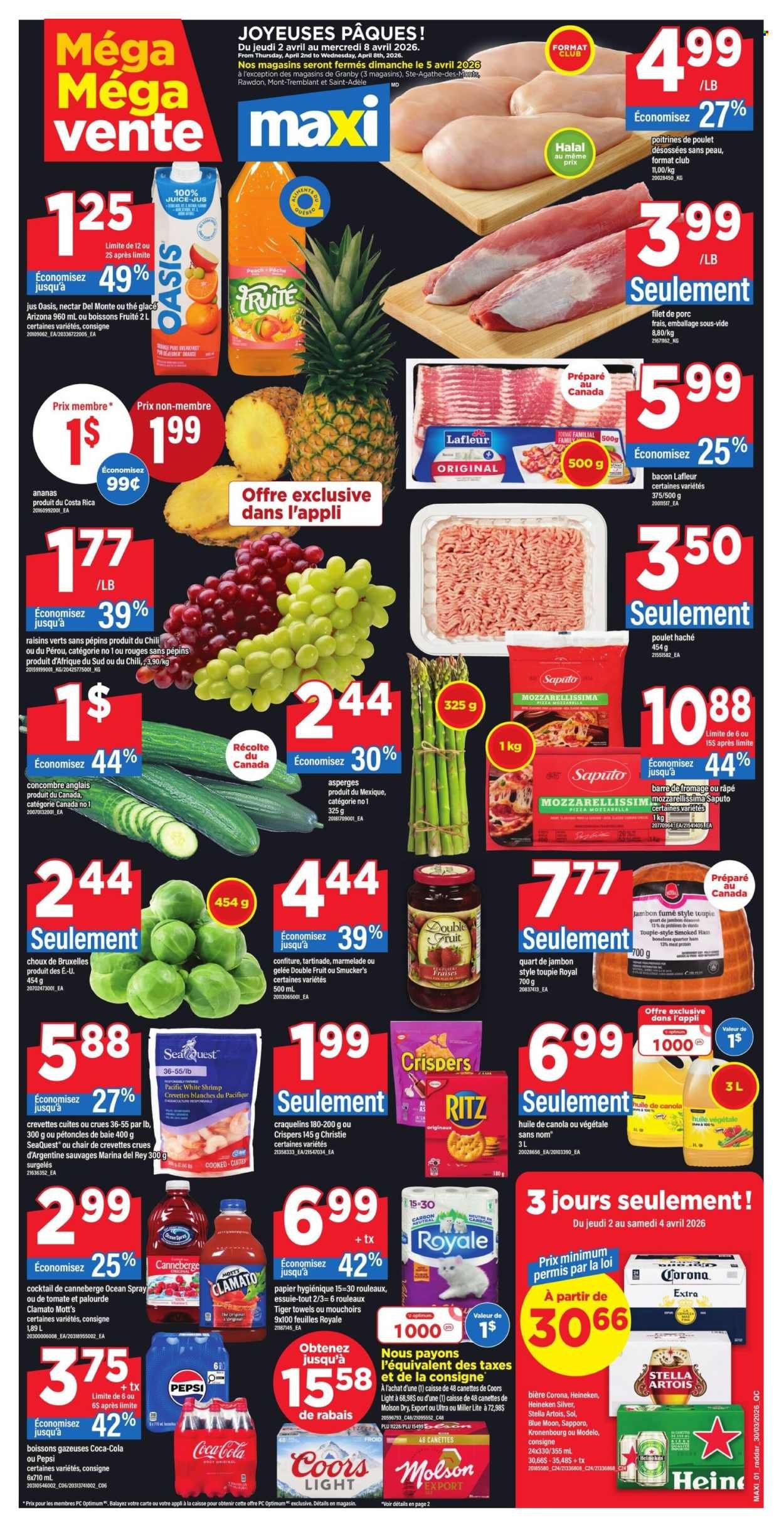MAXI flyer - Circulaire hebdomadaire (2026-04-02 - 2026-04-08) | 1