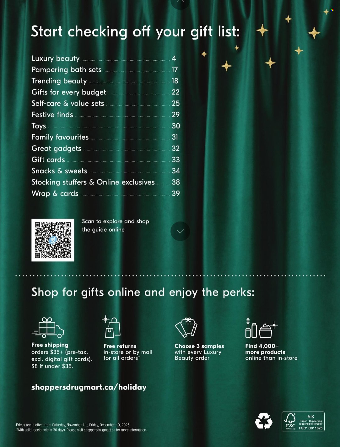 SHOPPERS DRUG MART flyer - Catalogue (2025-11-22 - 2025-11-28) | 3