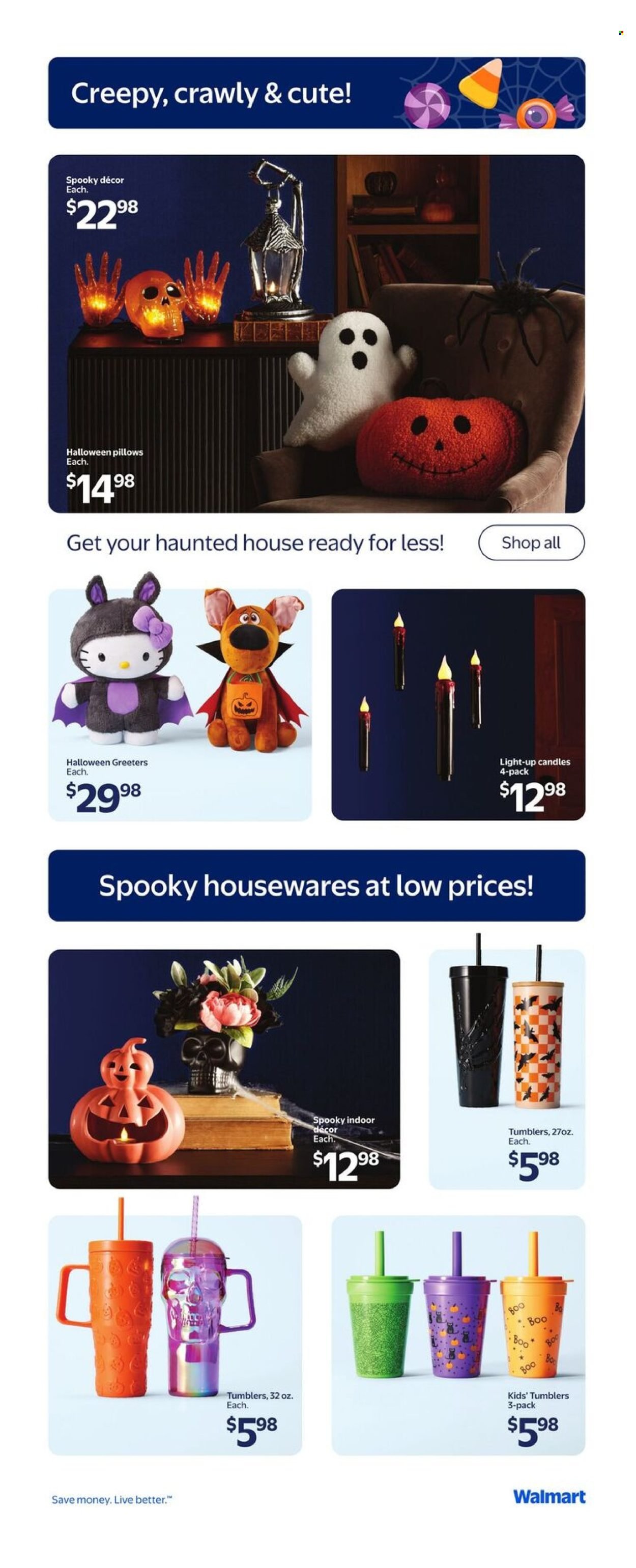 WALMART flyer - Halloween