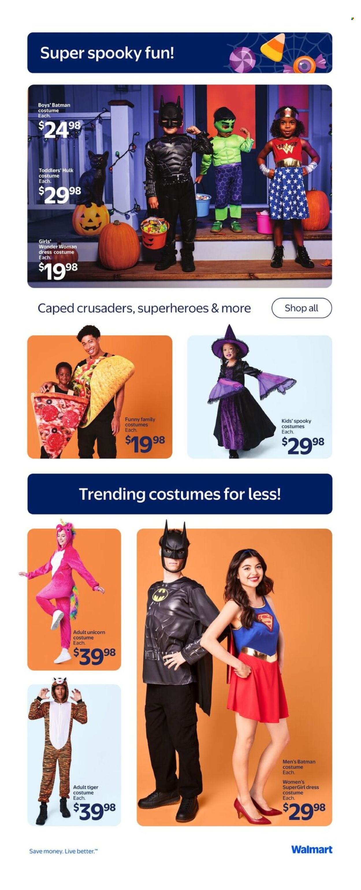 WALMART flyer - Halloween