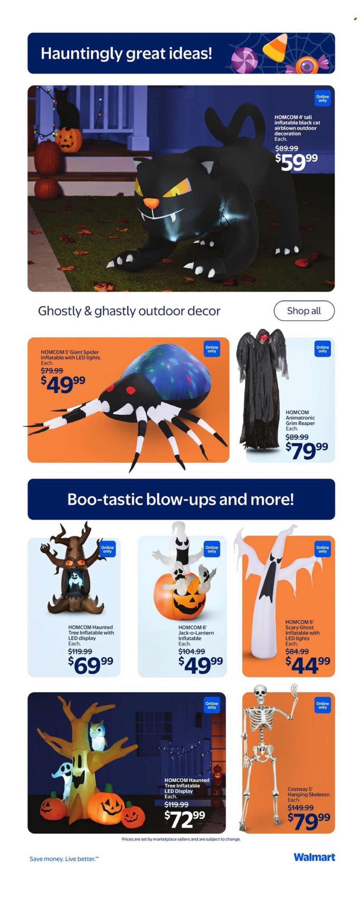 WALMART flyer - Halloween