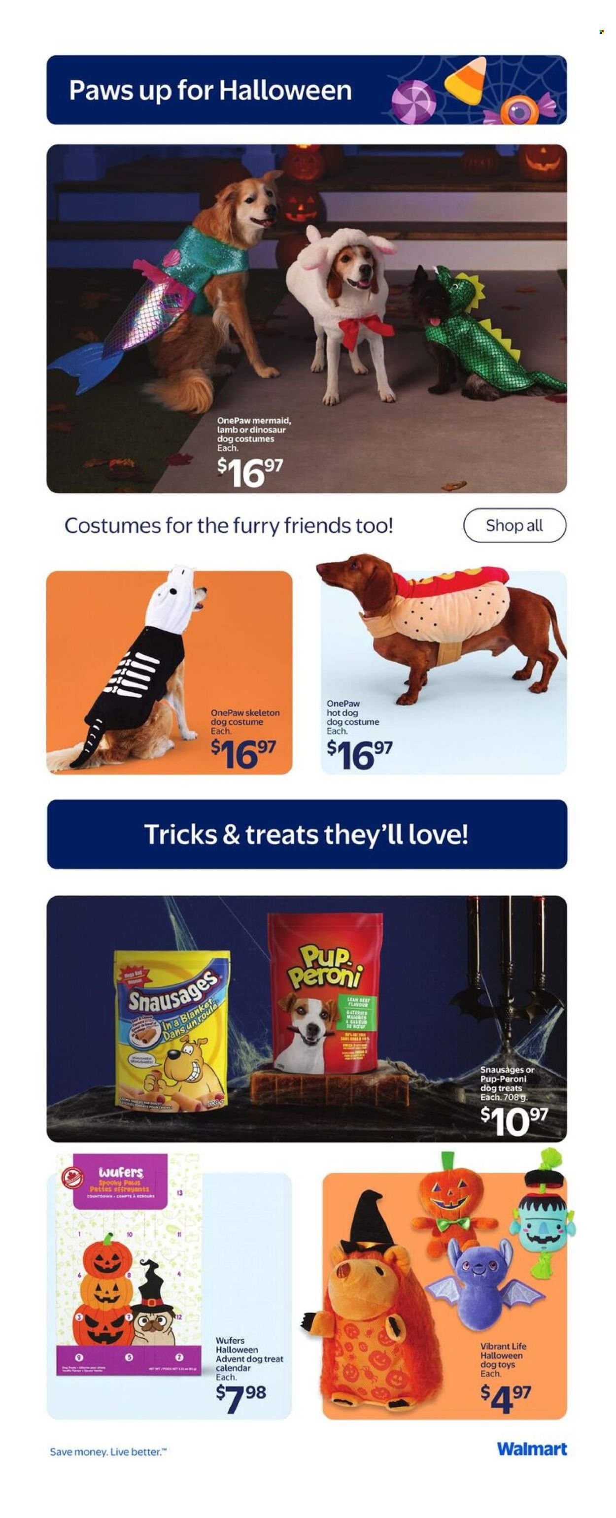 WALMART flyer - Halloween