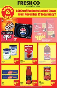 FRESHCO. flyer - Locked & Low (2025-11-27 - 2026-01-07)