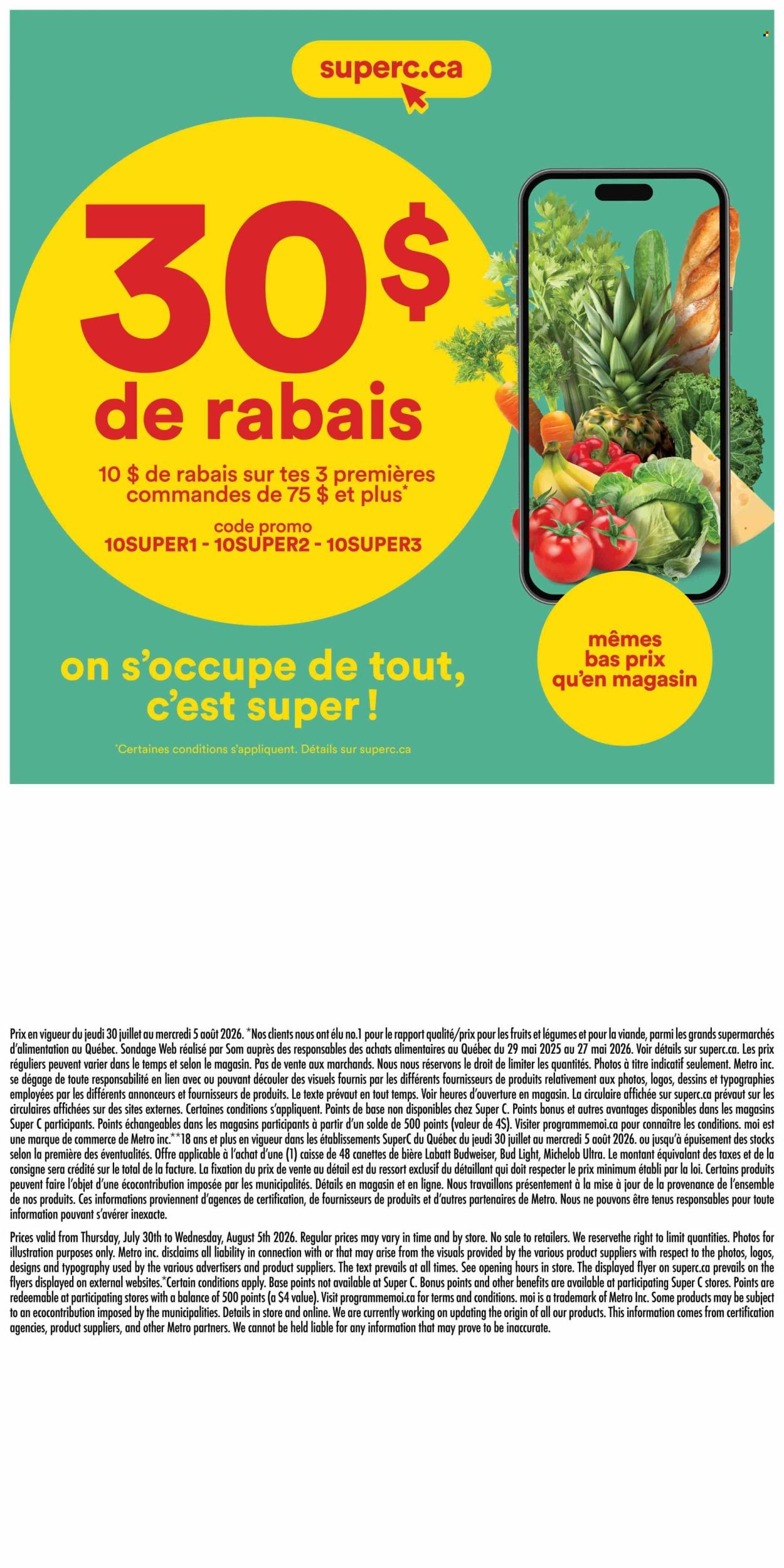 SUPER C flyer - Weekly Flyer