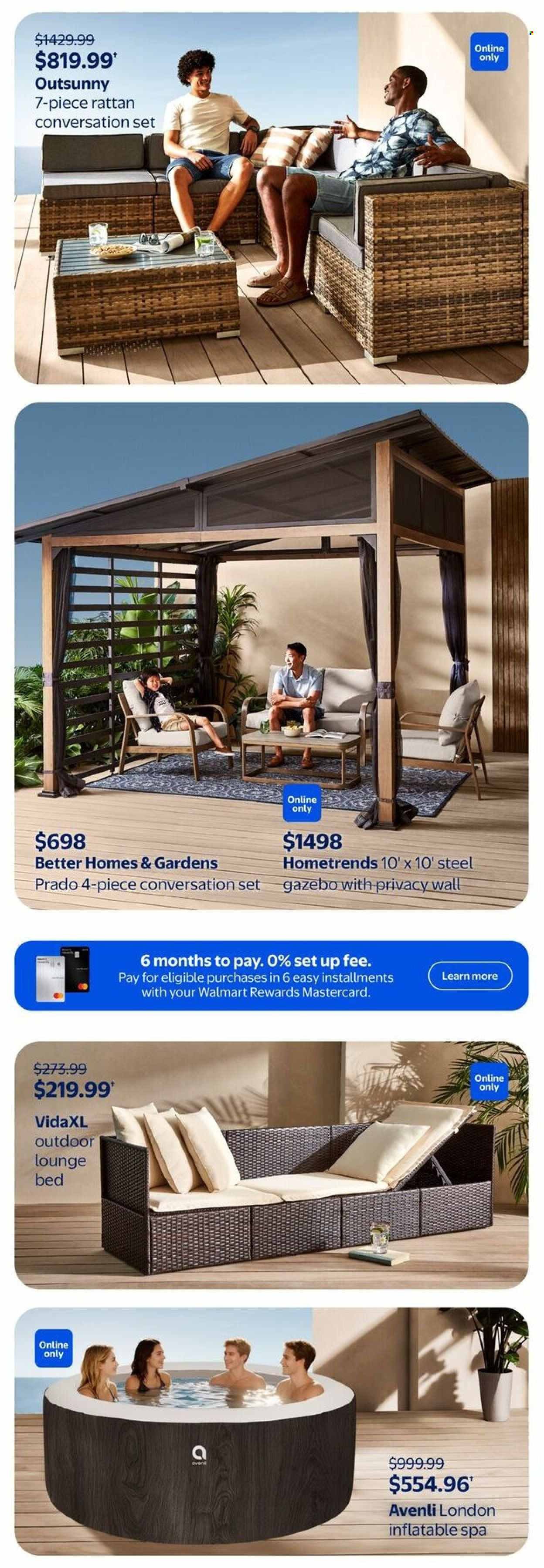 WALMART flyer - Outdoor Living
