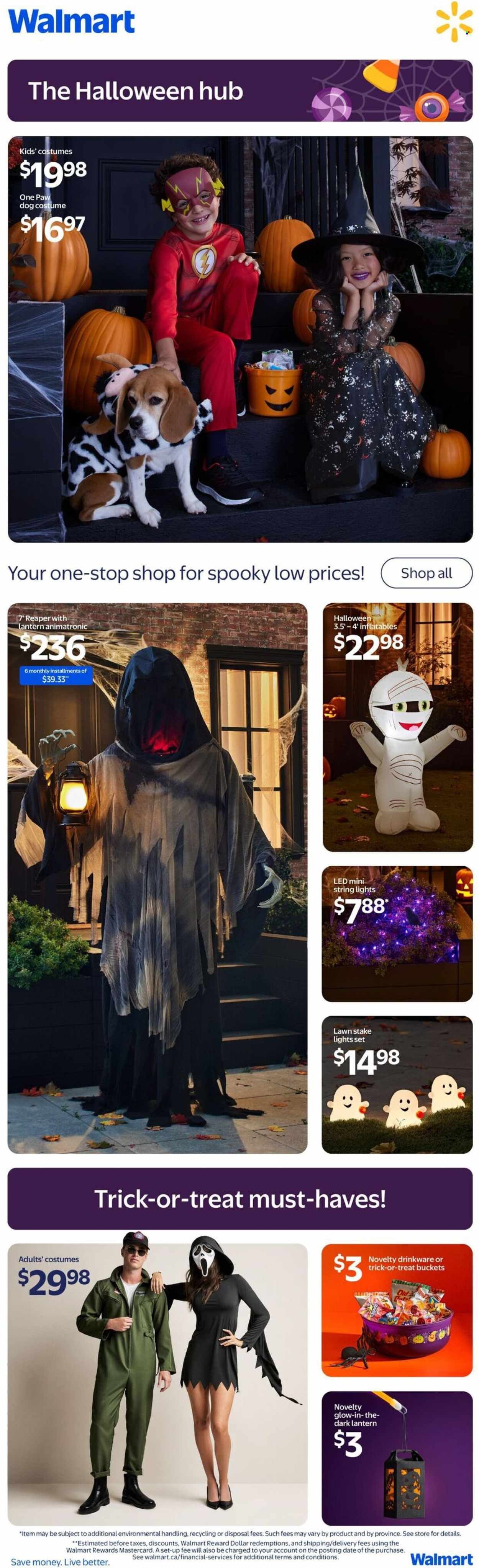WALMART flyer - The Halloween hub