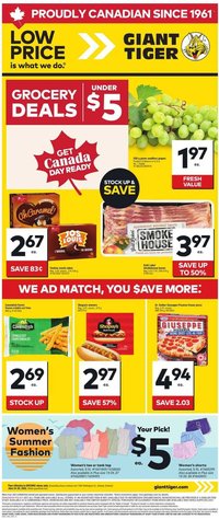 GIANT TIGER flyer - Weekly Flyer