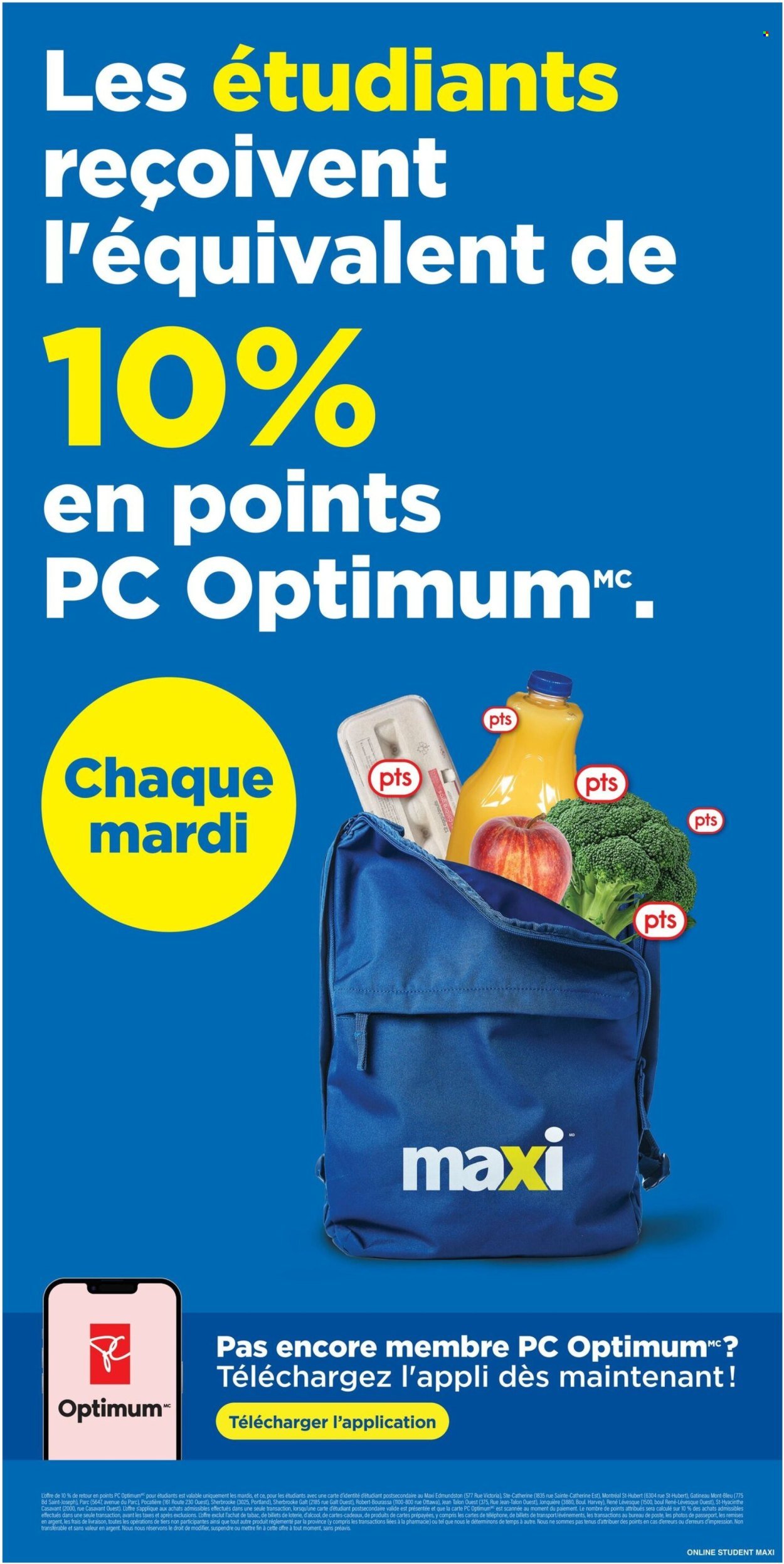 MAXI flyer - Circulaire hebdomadaire