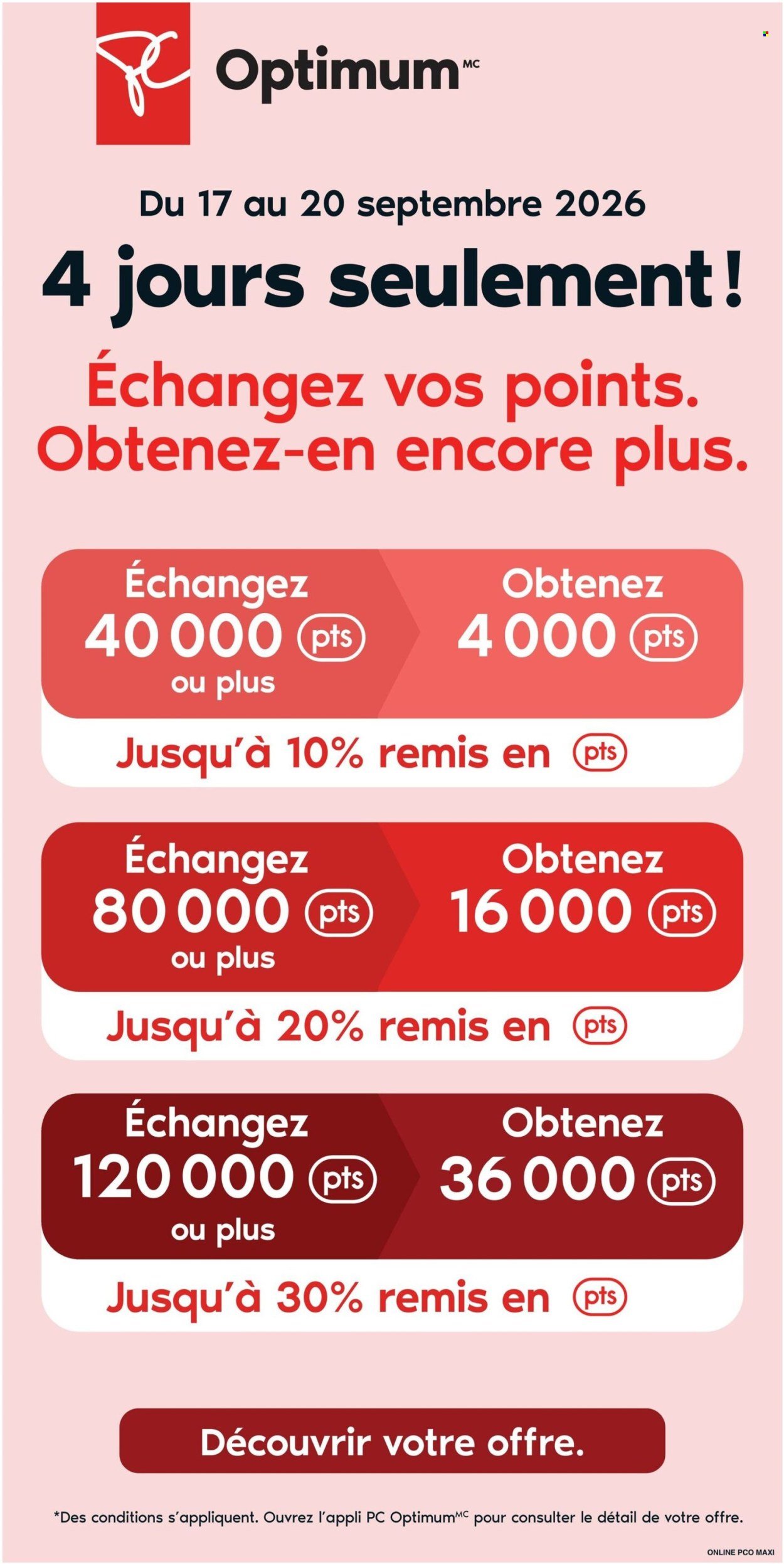 MAXI flyer - Circulaire hebdomadaire