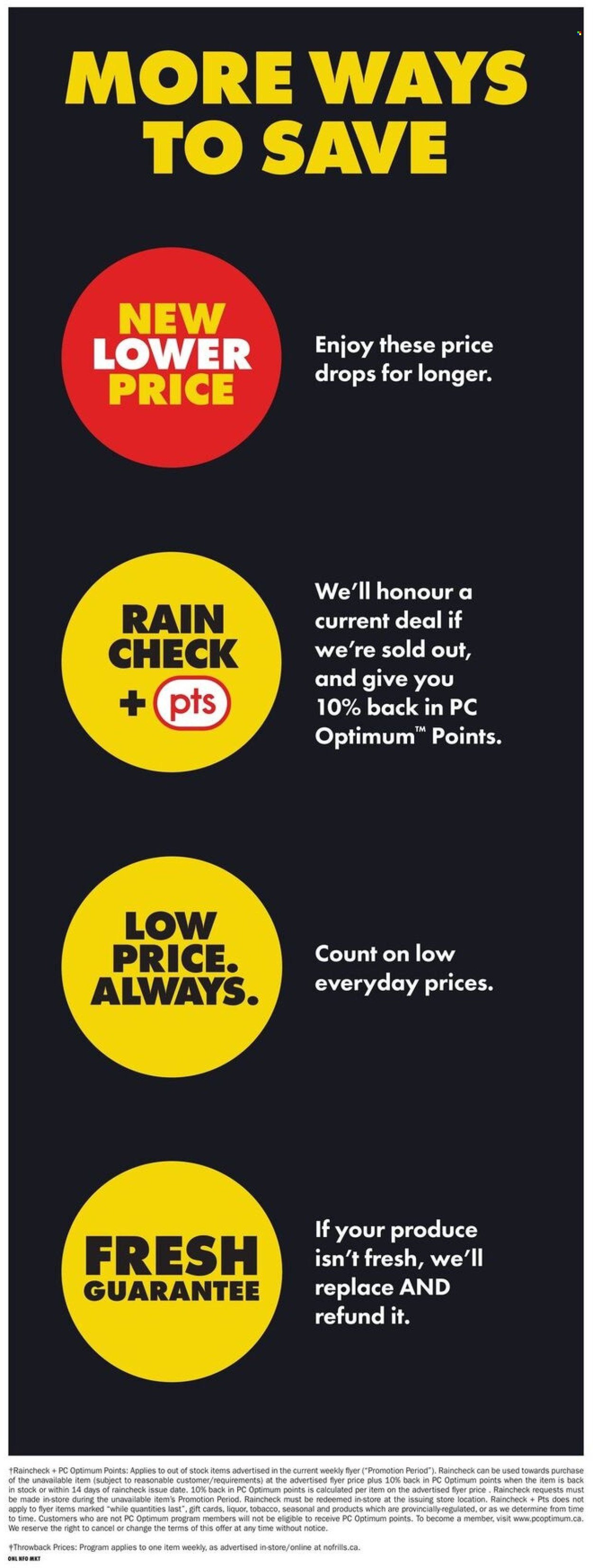 NO FRILLS flyer - Weekly Flyer
