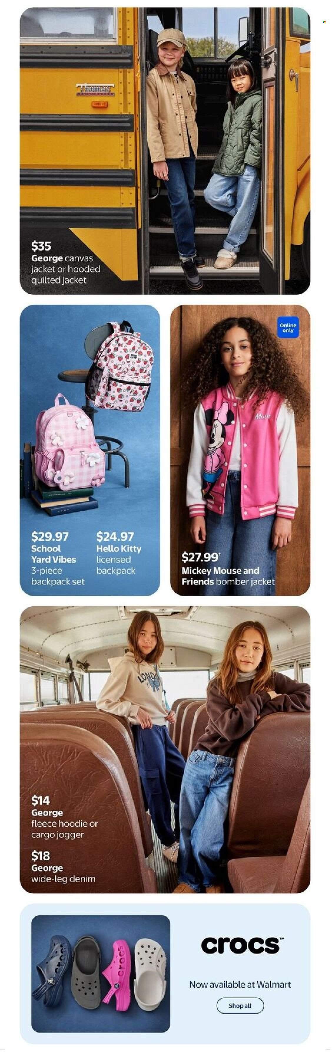 WALMART flyer - Back to School in Style