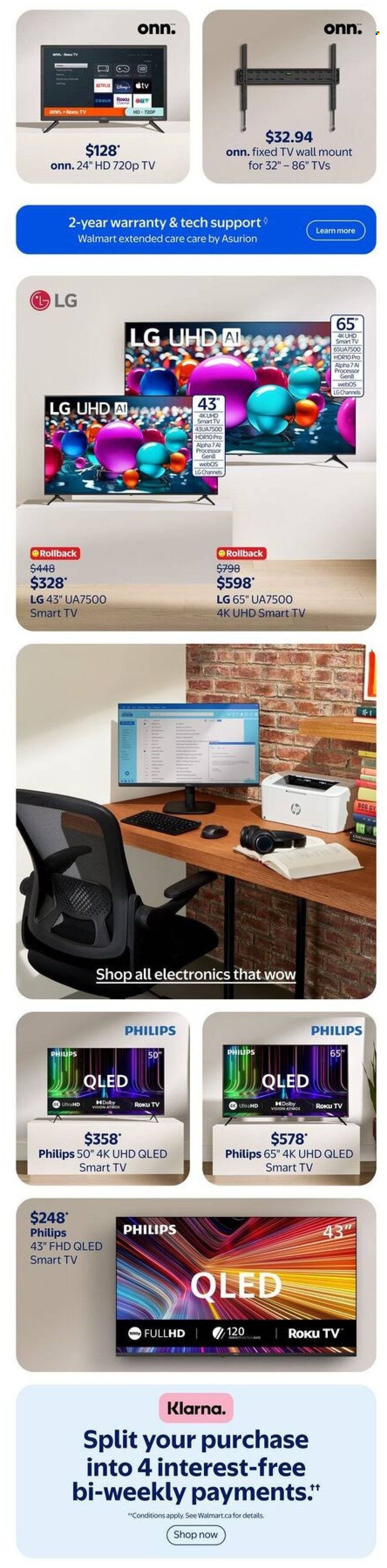 WALMART flyer - Back to School in Style