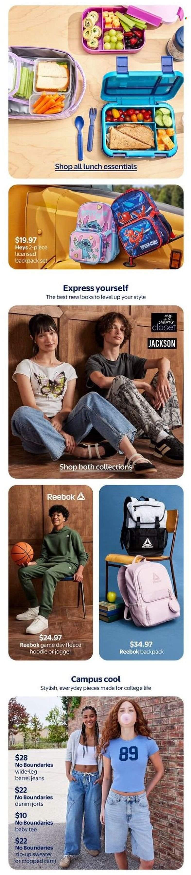 WALMART flyer - Back to School in Style