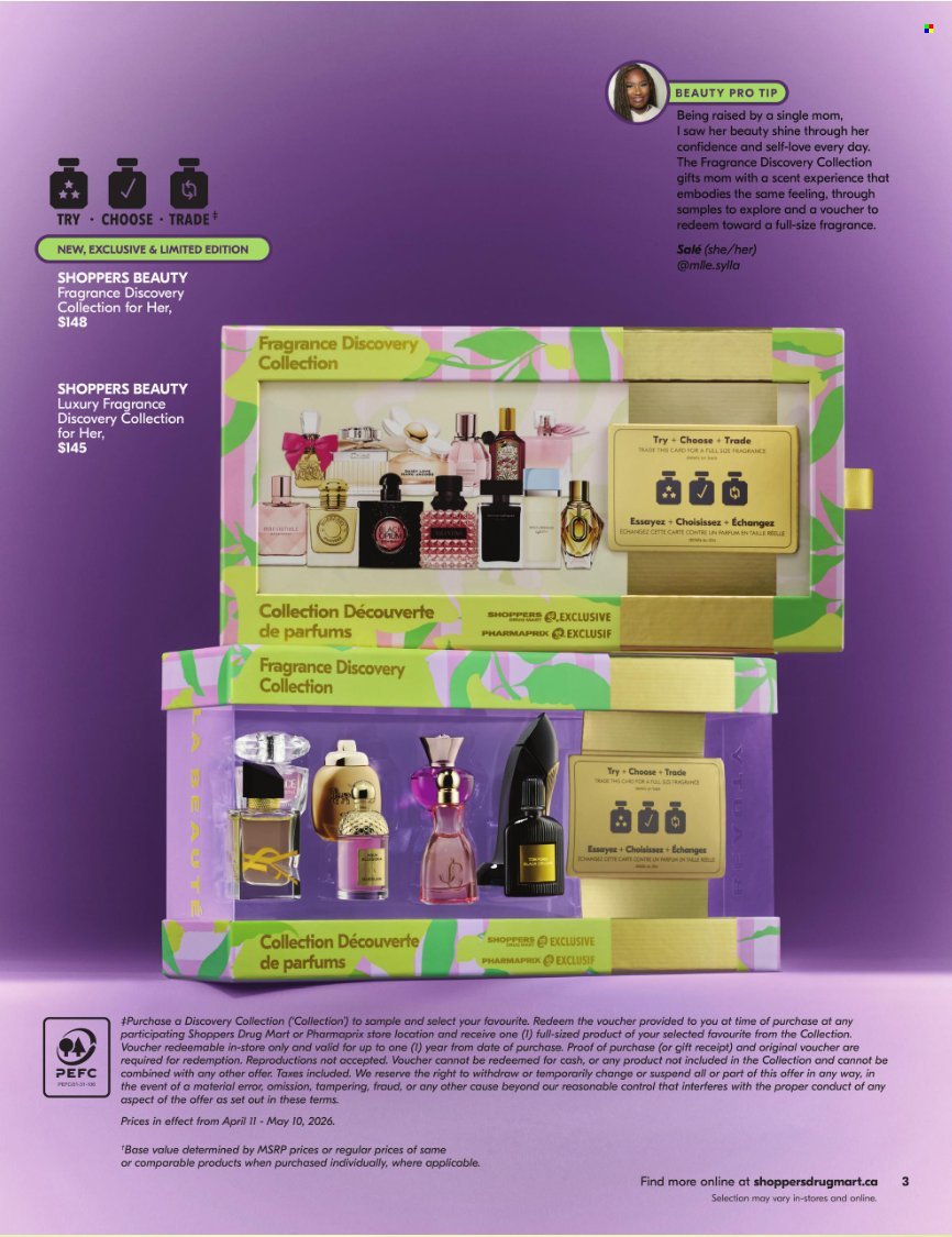 SHOPPERS DRUG MART flyer - Catalogue (2026-04-11 - 2026-05-10) | 3