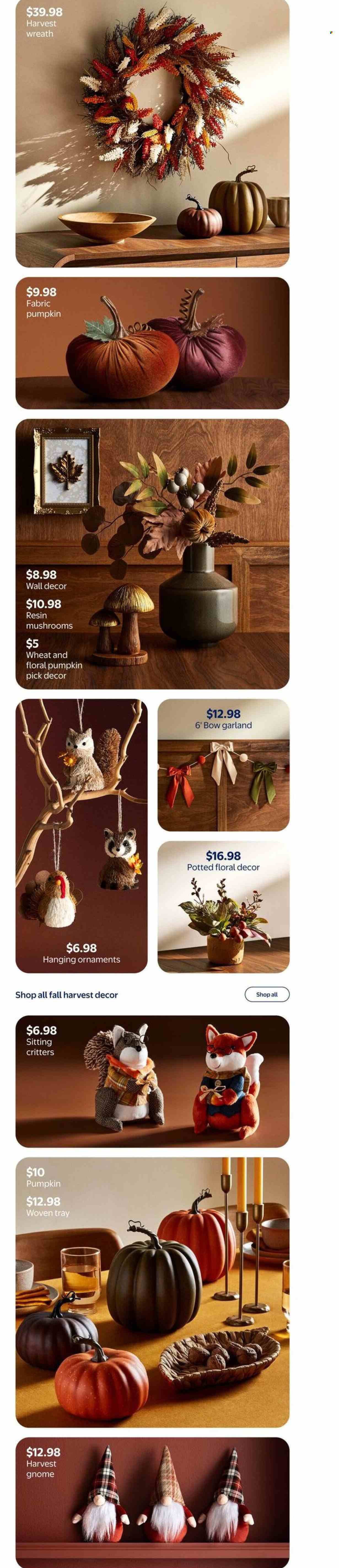WALMART flyer - Ready for Fall