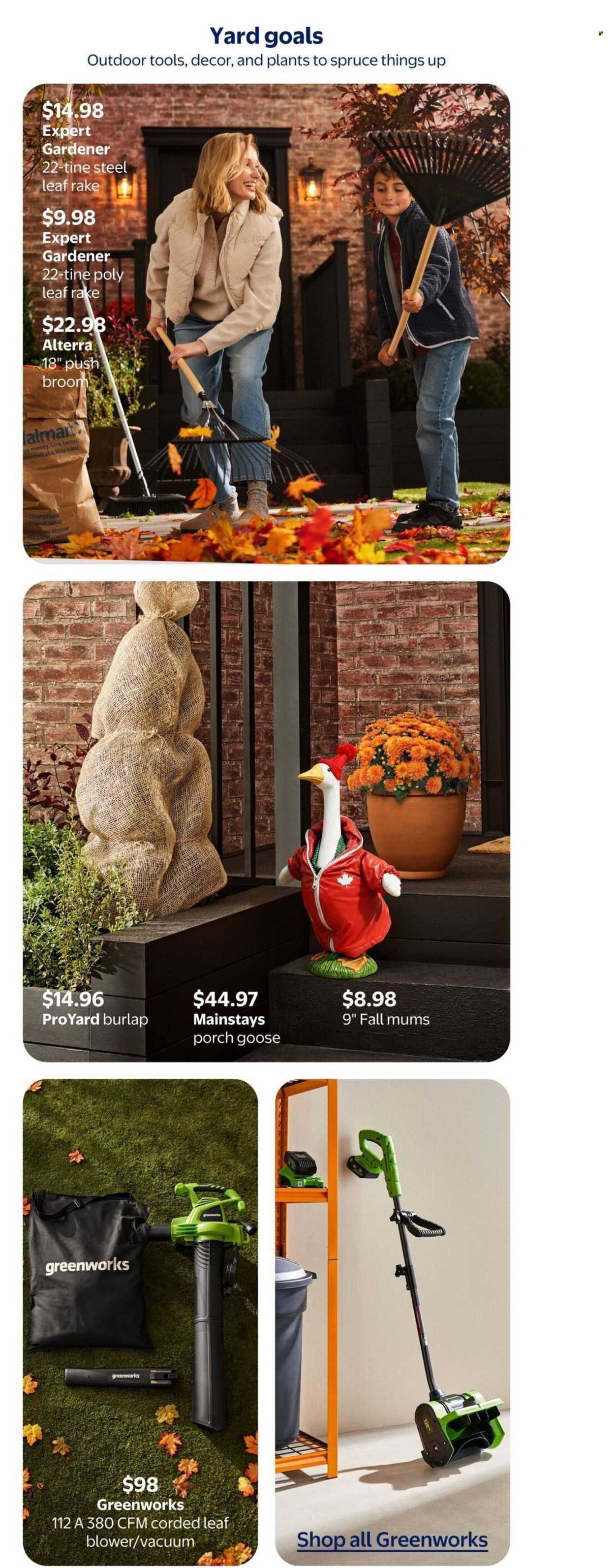 WALMART flyer - Ready for Fall